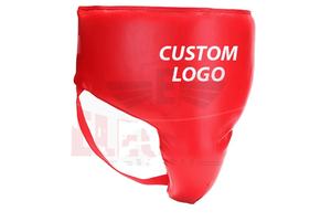 <b>Synthetic</b> <b>Leather</b> Boxing Taekwondo Groin Guard for Men , Boxing Training Protectors - Product Image 2