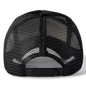 Sponge Composite Cloth Breathable Unisex Baseball Mesh <b>Hat</b> Polyester Breathable Plastic Truck Trucker Caps <b>Hats</b> - Product Image 5