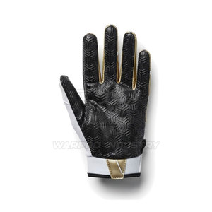 Gants de football américain en cuir, haute performance, antidérapants, respirants, légers, flexibles, pour l'entraînement et les matchs - Product Image 3