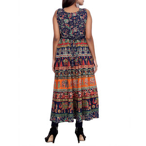 Vestido estampado para mujer, vestido informal a la moda, vestido elegante estampado, tela suave, vestido cómodo para mujer - Product Image 2