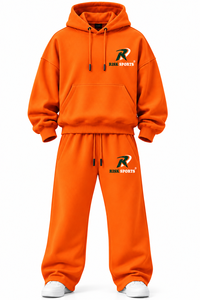 Conjunto Deportivo para Hombre, Sudadera con Capucha y Logotipo Personalizado en la Parte Delantera, Pantalones Deportivos, 100% Algodón, Estilo Francés - Product Image 3