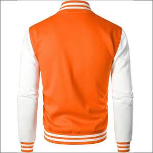 Chaqueta Varsity de Cuero Personalizada de Alta Calidad para Hombre, Diseño Moderno para Uso en Exteriores en Invierno - Product Image 3