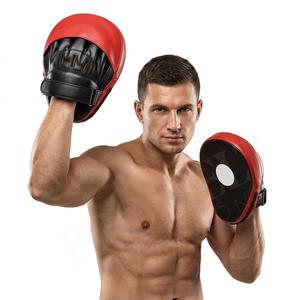 Guantes de Enfoque para MMA y Muay Thai, Calidad Premium, para Entrenamiento de Boxeo, Duraderos, Equipo de Artes Marciales, con Etiqueta Tejida en la Muñeca y Logotipo - Product Image 3