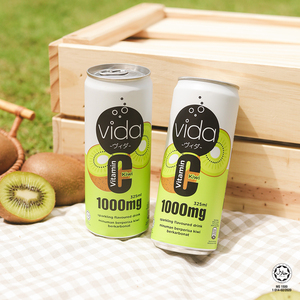 Vida C 325มล. สามารถใช้โซดาฝรั่งสีชมพูประกายจากเครื่องดื่มอัดลมไขมันต่ำฮาลาลมาเลเซียรสผลไม้เพื่อดับกระหาย - Product Image 4