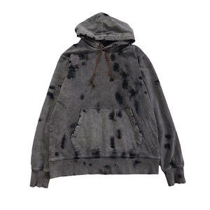 Men's Gray <b>Tie</b> <b>Dye</b> <b>Hoodie</b> Jogger Tracksuit Set Loose Fit Streetwear Sweatshirt and Sweatpants Full Sleeve Drawstring Autumn - Product Image 4
