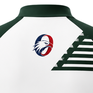 Dark Green White Custom <b>Cycling</b> Jersey <b>Shorts</b> Set <b>Short</b> Sleeve Full Zip Quick Dry <b>Padded</b> Bicycle Uniform Racing Team Performance - Product Image 4