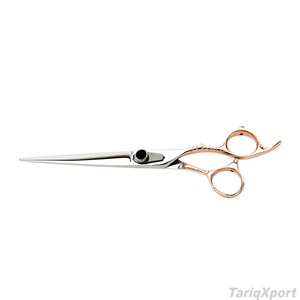 Ciseaux de coiffure professionnels pliables en acier inoxydable 4Cr13, légers, à manche moyen, pour droitiers, vente en gros, nouveauté - Product Image 3