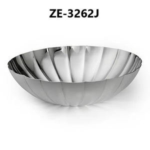 Cuenco de Metal Rústico Hecho a Mano, Moderno Cuenco Decorativo para Frutas, para Cocina de Estilo Rústico, Restaurante, Centro de Mesa Decorativo de Lujo - Product Image 1