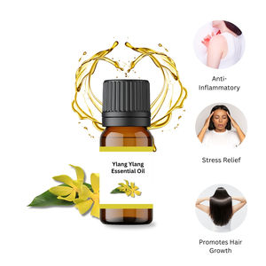 AARNAV GLOBAL EXPORTS Aceite Esencial de Ylang-Ylang 100% Puro, Nutritivo para Lociones Corporales y Cremas para el Cuidado de la Piel, Precio Razonable - Product Image 3