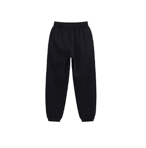 Men's Burgundy Cotton Sweatpants Elastic Waist Casual Joggers Autumn Midweight Knitted <b>Pants</b> - Product Image 3