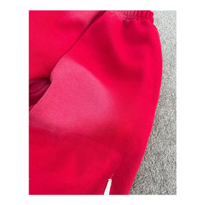 Conjunto Deportivo de 480 GSM, 100% Algodón, Tejido Térmico Transpirable, Logotipo Distressed, Sudadera con Capucha y Pantalones Deportivos Lisos OME - Product Image 2