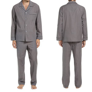 Pyjama d'été 100% soie de mûrier confortable pour hommes, ensemble deux pièces fin et respirant à manches courtes et shorts, tenue décontractée unie pour la maison - Product Image 5
