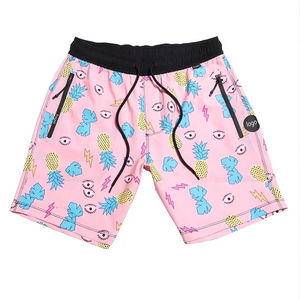 Maillots de bain sexy personnalisés pour femmes matures, shorts de bain en polyester, shorts de plage 100% polyester à motifs - Product Image 5