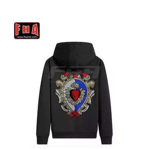 Sweat à capuche pour femmes, logo brodé personnalisé, combinaison doublée en satin, pull brodé, chenille, - Product Image 3