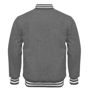 Unisex <b>Winter</b> Varsity <b>Jacket</b> Cartoon Print Hooded Design 100% Wool Breathable Quick Dry Stand Collar Full Sleeves Front - Product Image 3