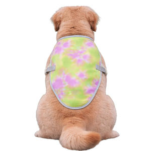 Vêtements pour animaux de compagnie haute durabilité : Gilets et manteaux sans manches pour chiens, vêtements légers et respirants, veste imprimée tie-dye - Product Image 3