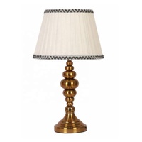 Lampe de table luxueuse sans abat-jour en laiton finition antique miroir lampe polonaise pour salon chevet élégant décor à la maison lampe de table