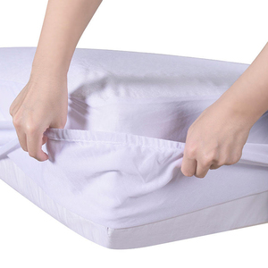 Luxury Terry <b>Bed</b> Mat Protector with Knitted Polyester Fabric Soft Absorbent & Strong Elastic Skirt for Secure Mattress Fit - Product Image 1