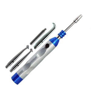 Instrumentos Dentales de Ortodoncia Manuales, Removedor de Coronas Automático con 4 Accesorios, Pistola de Eliminación de Coronas de Acero Inoxidable - Product Image 3