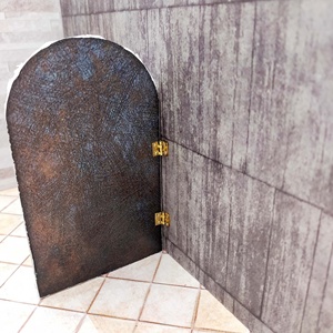 Miniature Scale 1:12 Metal Hinge & <b>Screw</b> <b>Set</b> (<b>Set</b> of 20) Furniture Toy for Dollhouse Decoration for Ages 14+ - Product Image 6