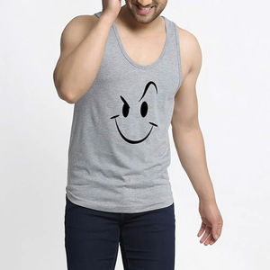 Débardeur pour homme de style sportif, dernier design, tricoté, respirant, tissu écologique à séchage rapide, logo personnalisable - Product Image 4