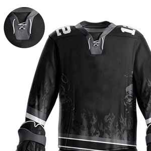 Servicio OEM, Uniforme de Hockey sobre Hielo Hecho en Pakistán para Unisex, Personalizado, 100% Poliéster, Tejido Suave Ecológico, Cálido y Ligero - Product Image 6