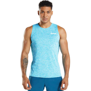 Custom Men Plus Size Knitted Washed Lightweight High Street Style Casual Sports Team Gym Bodybuilding Slim Fitness Tank Tops - Product Image 1