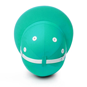 Casco de equitación de lujo de cuero genuino para mujer con logotipo personalizado, cintura alta, compresión, cierre de hebilla para montar a caballo, polo y montaña - Product Image 5