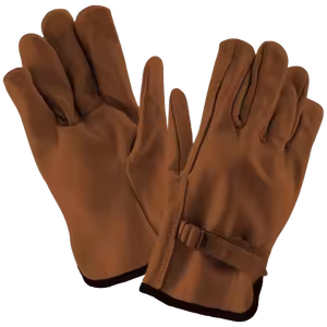 Gants de travail en cuir de vachette pleine fleur et croûte de qualité supérieure pour la sécurité industrielle et la protection des mains, gants de jardinage - Product Image 4
