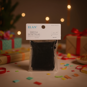 Sacchetti Regalo in Organza ILAN 10x15cm 8pz Colore Nero per Confezioni Regalo per Feste - Product Image 2