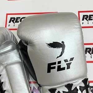 Best Selling High Quality Fly Super Lace Customized Color Boxing <b>Gloves</b> Professional Training Real Cowhide Leather Breathable - Product Image 4