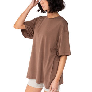 Women Casual Oversize T-Shirt Soft Cotton <b>Top</b> Loose Fit Comfortable Streetwear Women Oversize T-Shirt - Product Image 2