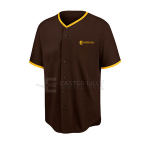 Uniforme de Béisbol de Secado Rápido de Alta Calidad con Nuevo Diseño en Venta al Por Mayor, Uniforme de Béisbol Transpirable - Product Image 2