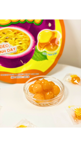 OEM ODM Halal 135g Passion Fruit Peelable Ball Shape <b>Gummy</b> <b>Candy</b> Soft Chewy Rich Flavor Wholesale Looking for Distributors - Product Image 1