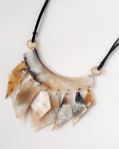 Handmade Horn Item Necklace with Great Hand and Polished Customized Packing the Natural Horn Necklace For Sale - Product Image 1