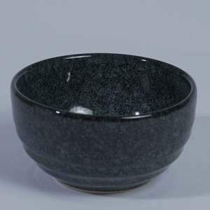 New Arrival Blue Glazed Ceramic Small Bowl 11x6cm Japanese Style for Rice Soup Dessert Restaurant Use - Product Image 2