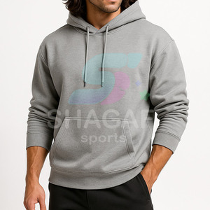 Sudadera con Capucha para Hombre, Personalizable con Logotipo, 400G Poliéster/Algodón, Tejido Grueso de 340g, Ecológica, de Secado Rápido, Talla Grande, para Invierno - Product Image 5