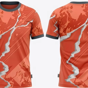 Custom Logo Sublimation Soccer Jersey Set Training Quick Dry Uniforms Club Team Kit Retro Futbol 100% Automated Cutting - Product Image 1