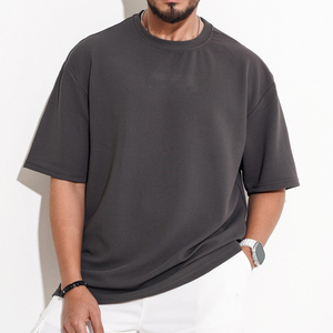 เสื้อยืดโอเวอร์ไซส์แบรนด์ส่วนตัว ผ้าฝ้ายสตรีทแวร์ พิมพ์โลโก้ ปักลาย หนักแน่น รับผลิตแบบ OEM ODM จากโรงงาน - Product Image 5