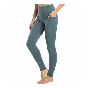 Leggings de sport personnalisés pour femmes, taille mi-haute, effet push-up, en tissu tricoté, pour le fitness, vente en gros - Product Image 6