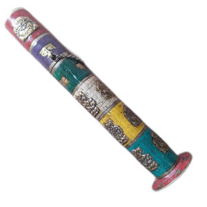 Porta Incienso Religioso Tibetano Tallado a Mano en Cobre con Diseño de 8 Pétalos, Duradero, Origen Nepal - Product Image 4