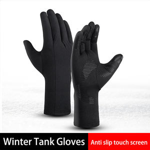Gants de moto et de cyclisme unisexes d'hiver 2026 avec logo personnalisé, protection intégrale des paumes, doigts complets et compatibles écran tactile, vente en gros - Product Image 2
