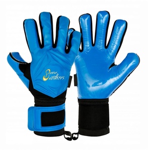 ถุงมือผู้รักษาประตูฟุตบอลมืออาชีพ พร้อมอุปกรณ์ป้องกันนิ้วมือเพื่อป้องกันการบาดเจ็บและเพิ่มการยึดเกาะที่ดีขึ้น - Product Image 4