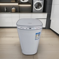 Lavadora/Secadora SUDEX Eléctrica Mini de Una Sola Tina, Carga Superior, Acero Inoxidable, Todo en Uno, Calentamiento PTC, Secado Rápido, Impulsor de Alta Temperatura 10