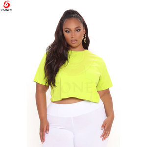 Women's Premium Cotton <b>Crop</b> <b>Top</b> T-Shirt Lightweight Breathable Eco-Friendly Casual Tee for Gym Fitness Yoga Outdoor Activities - Product Image 6