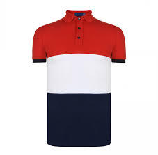 Polo pour homme, Micah Corporation Apparel, T-shirt à bordures contrastées, Polo piqué en gros, Vêtements de golf coupe ajustée - Product Image 3