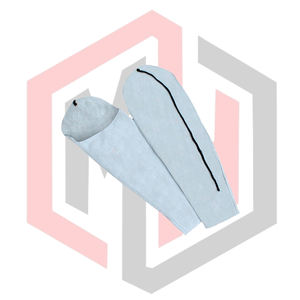 Guantes de Seguridad para Soldadura de Cuero, Antideslizantes, Antiestáticos, Sin Polvo, 7 oz, 14 Pulgadas, Protección para los Brazos Contra Incendios, Resistentes al Calor - Product Image 4