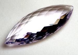 Piedra de tamaño calibrado con forma de corte de marquesa facetada de amatista Rosa Natural 100% para joyería, pulsera y collar, uso a granel - Product Image 3