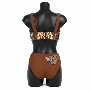 Conjunto Deportivo para Mujer de 2 Piezas, Bra Deportivo y Pantalones Cortos, Ropa de Verano para Fitness, Logotipo Personalizado, OEM, Proveedor Mayorista - Product Image 3