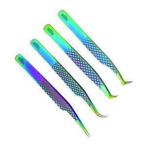 Nouvelle conception, pinces à cils en acier inoxydable de haute qualité, professionnelles, durables et réutilisables, prix de gros bas - Product Image 3